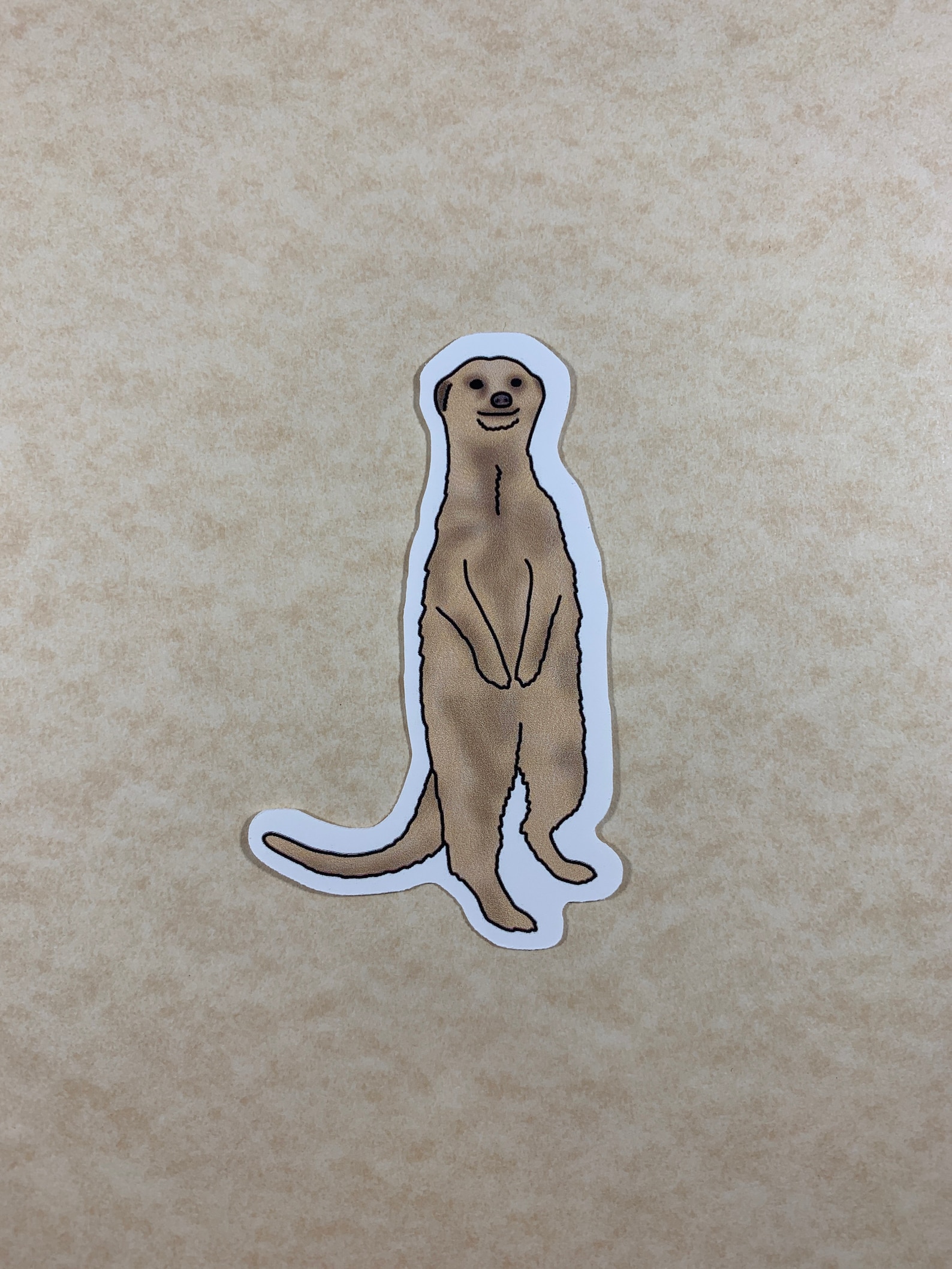 1 pc Meerkat Sticker Zoo Animal Sticker Wildlife Stickers Etsy