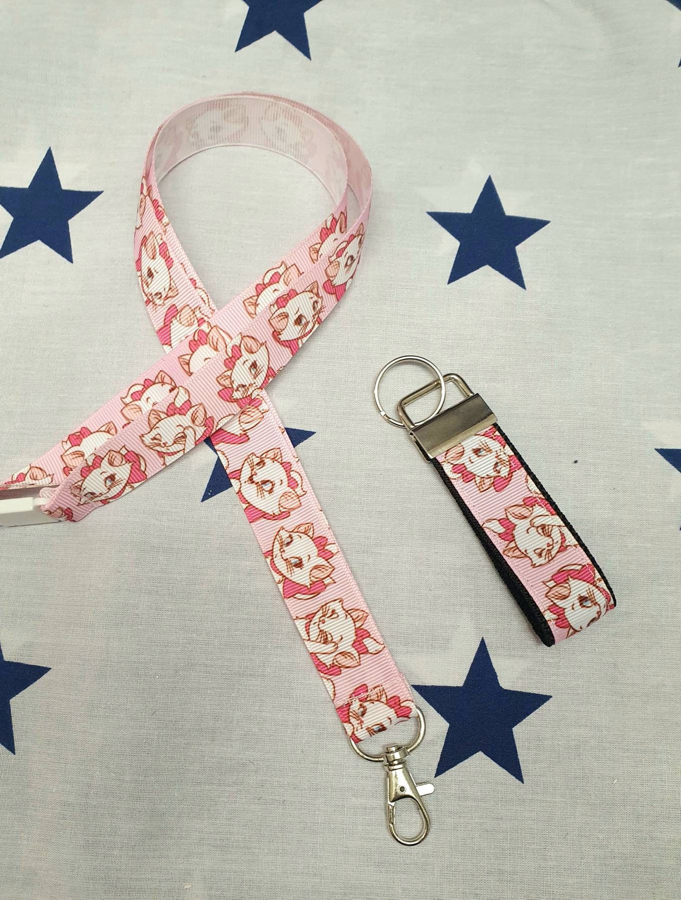 CHARACTER inspired Lanyard and keyring set. Keyring lanyard Etsy