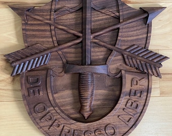 Special Forces Crest / Unit Insignia Plaque