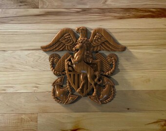 Naval Officer Crest "Mustang" LDO/CWO