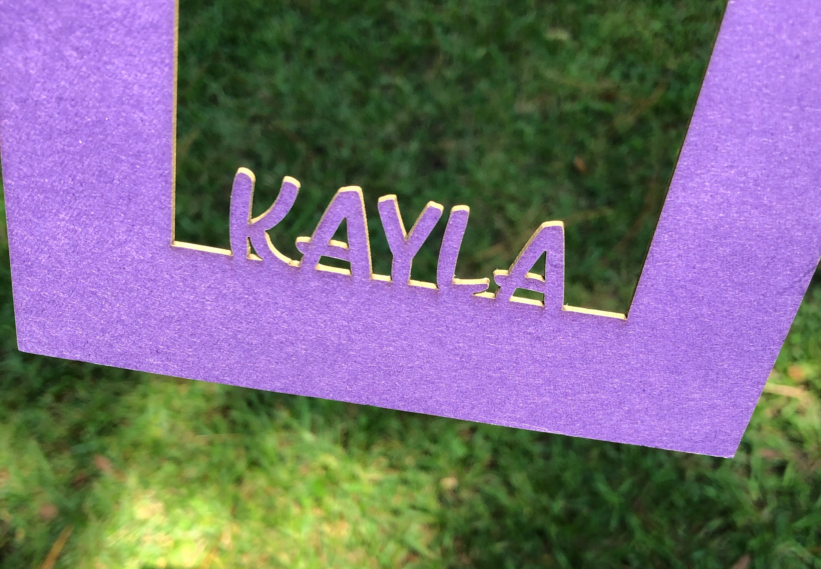 Custom Laser Cut 8x10 Mat Personalized to Frame Photos Etsy