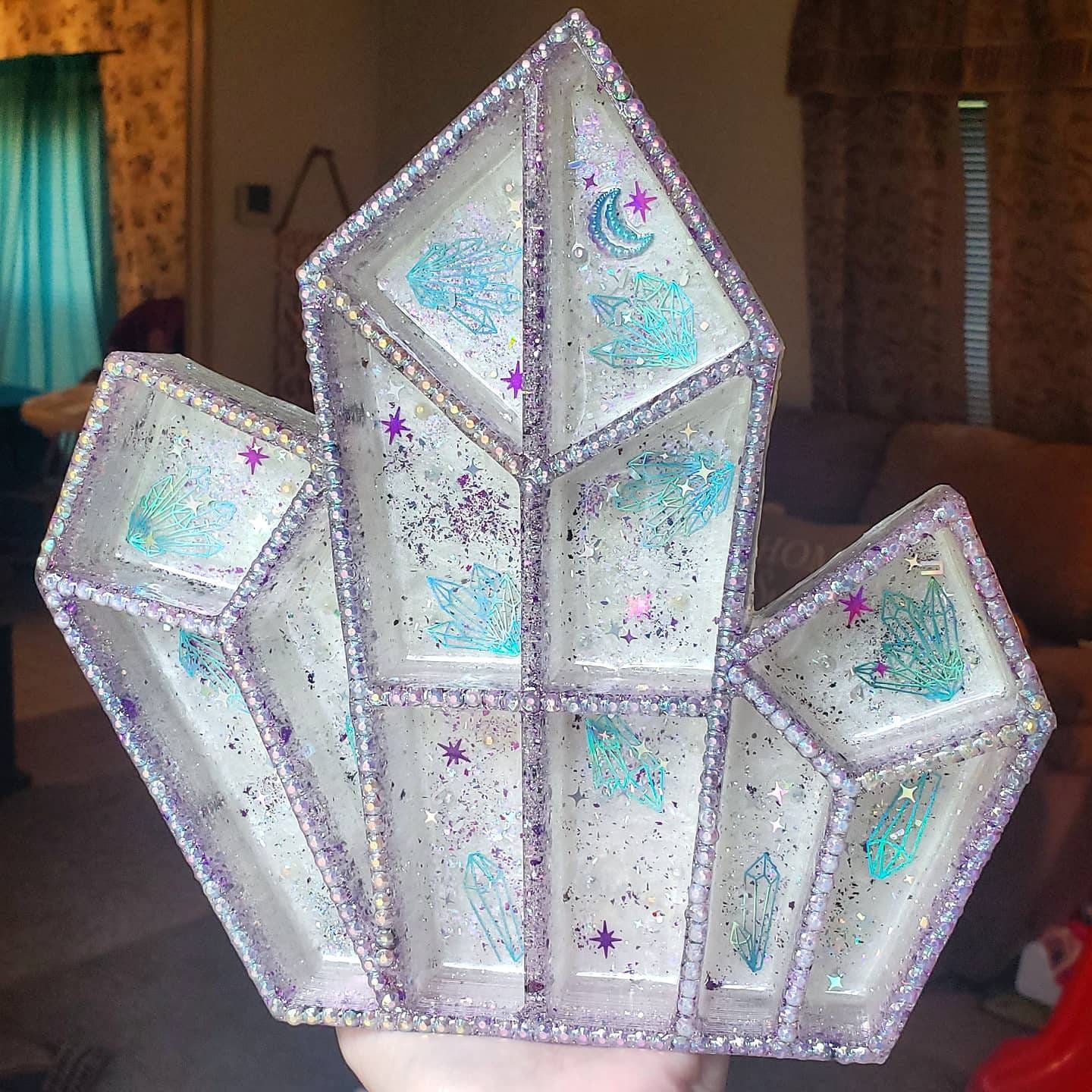 Crystal Shelf Etsy