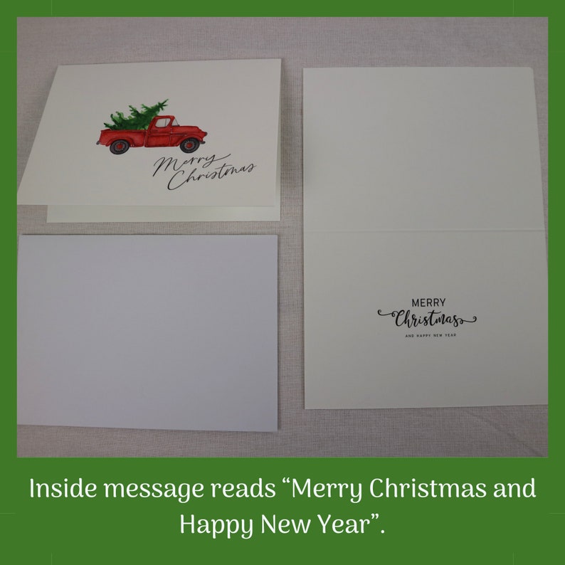 Individual Christmas Cards Sent to Your Recipient A6 Xmas Cards I