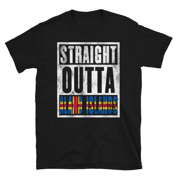 Straight Outta Sweden Distressed Swedish T Shirt Straight Outta Sweden Distressed Swedish T Shirt