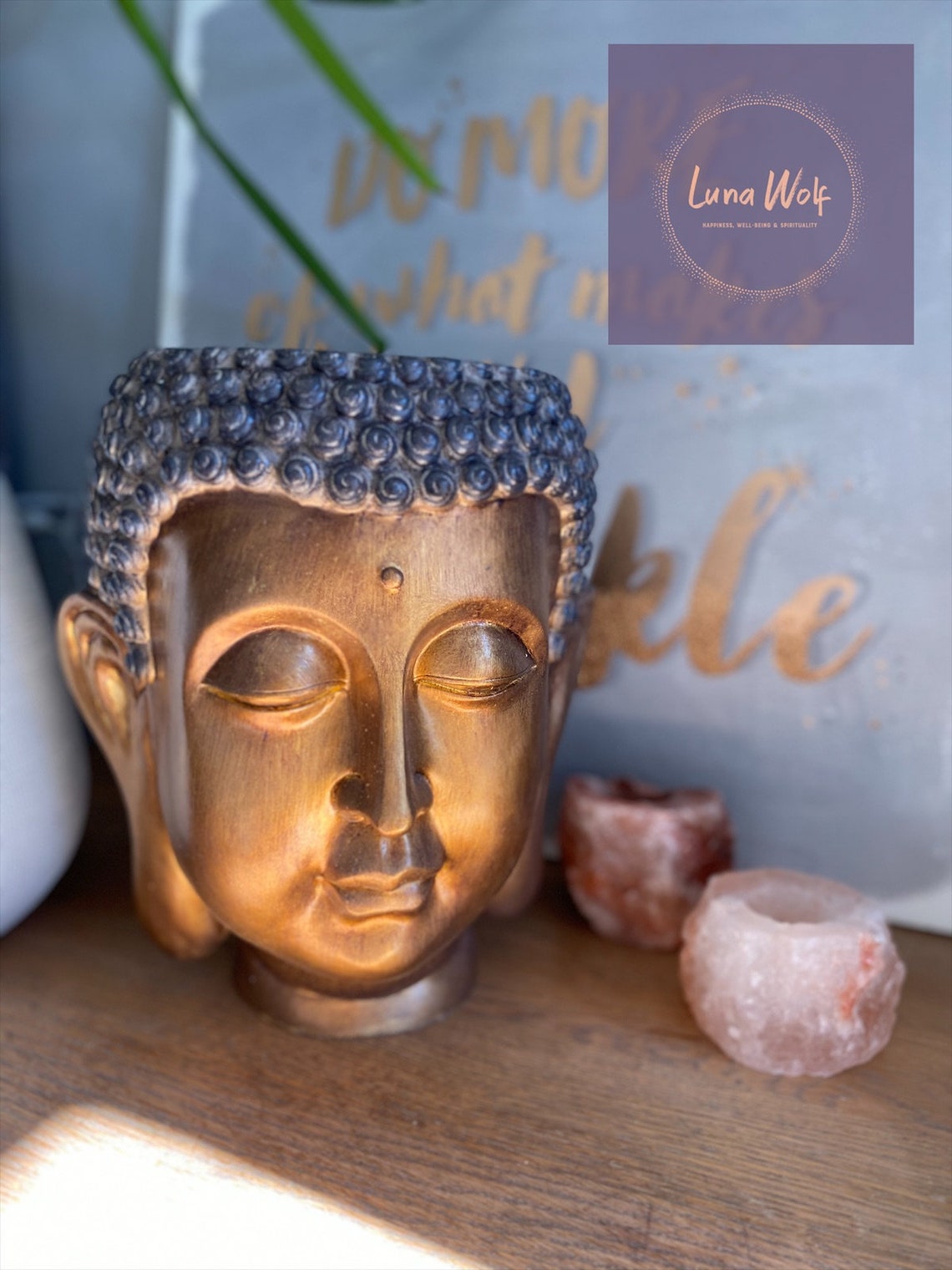 31cm Buddha Head Planter Plant Pot Etsy