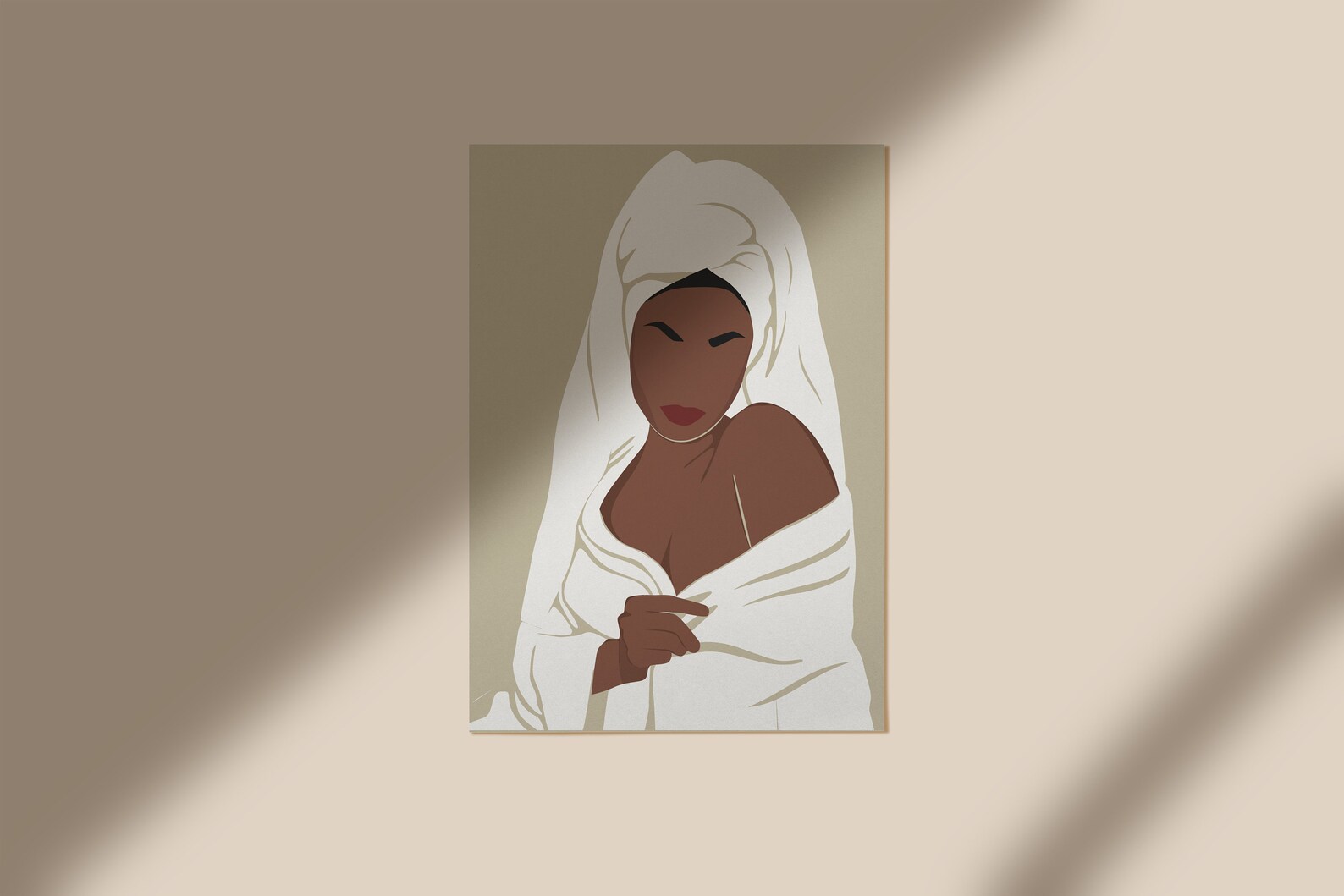 Black Woman Art Black Art Bathroom Wall Art Black Girl Art Etsy