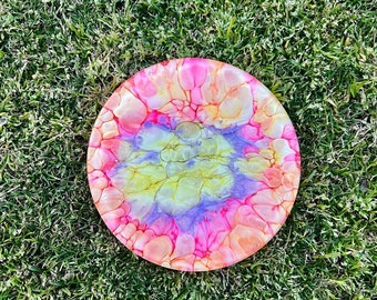 Large Fluffy Resin coaster