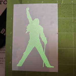 Freddie Mercury decal