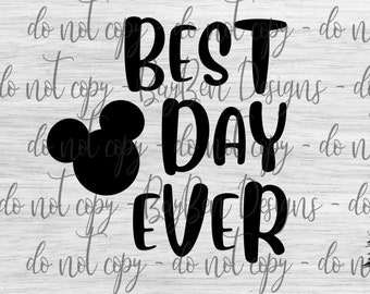 Best Day Ever SVG – Family Vacation Shirt Design (Digital Download)