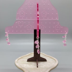 SVG Laser Cut File for Cherry Blossom Earring Tree - Creative way to display earrings - Sakura Tree - Commercial Use