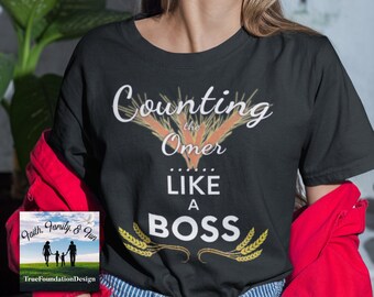 Das Omer zählen, wie ein CHEF, Pessach-Shirt, Pessach-Shirt, lustige erste Frucht, jüdisch, hebräisch, Frühlingsfest, biblisches Fest, inspirierend
