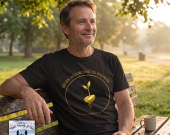 Erben der Verheißung | Galater 3,29 | Christliches T-Shirt | Glaubenskleidung | Messianisch-jüdisches Geschenk | Unisex