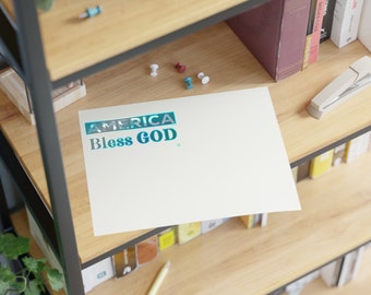 America Bless GOD, Aufkleber, God Bless America, Vinyl, USA Aufkleber, USA Sticker Sheet, USA, Geschenk für Christen, Jesus, veteran