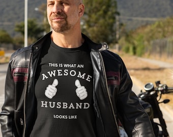 Así es como se ve un marido increíble, camiseta para marido, regalo para marido, regalo de aniversario para marido, regalo de marido, regalo de cumpleaños