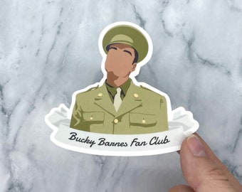 Adesivo del fan club di Bucky