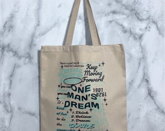 Walt Canvas Tote Bag