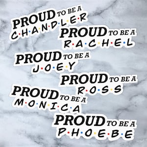 Proud Friend Stickers