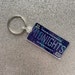 Eras License Plate Acrylic Keychains 