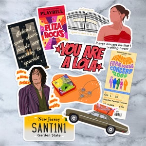 Colección de pegatinas Teenage Drama Queen