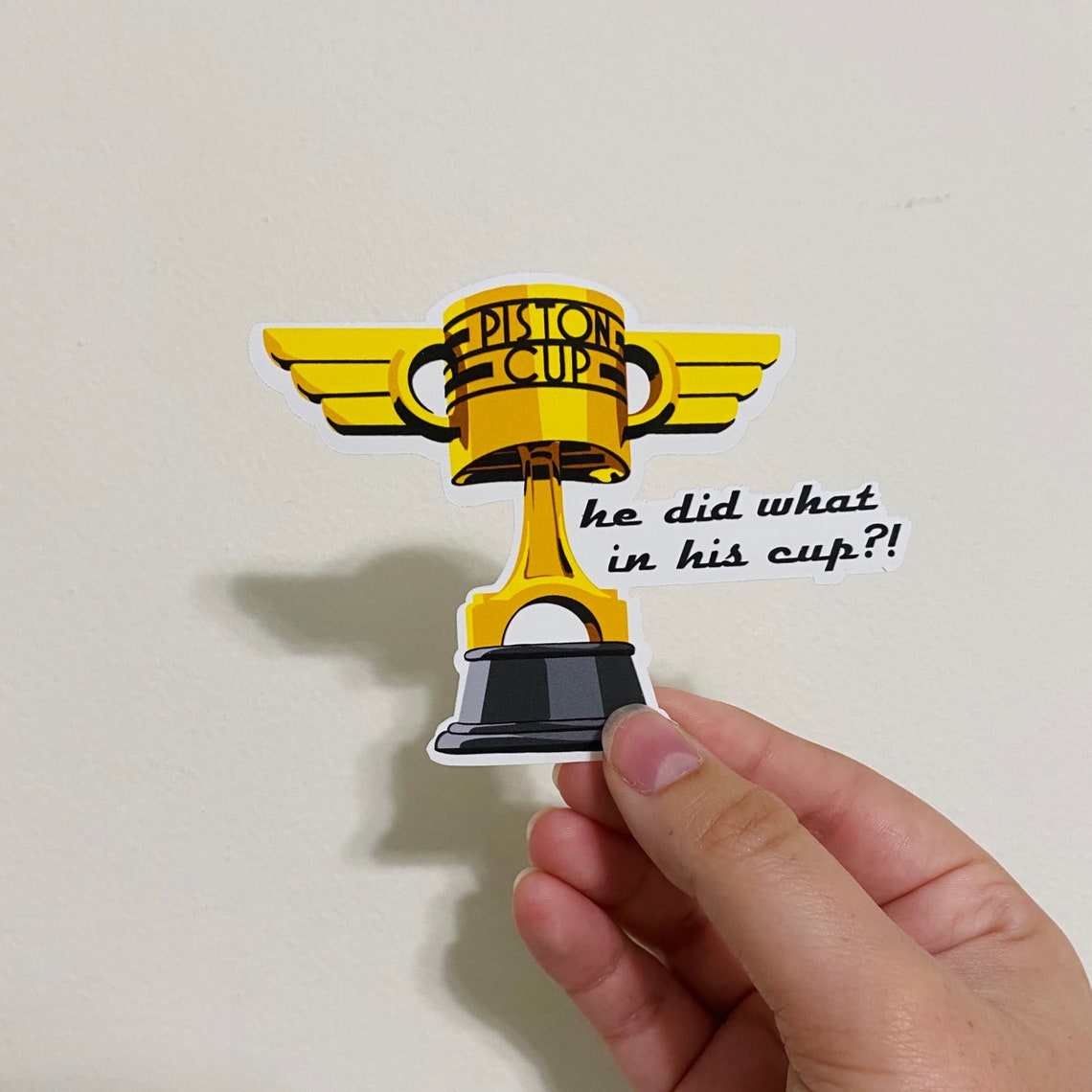 Piston Cup Inspired Sticker Etsy
