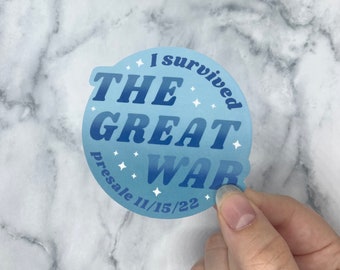 I Survived The Great War Sticker