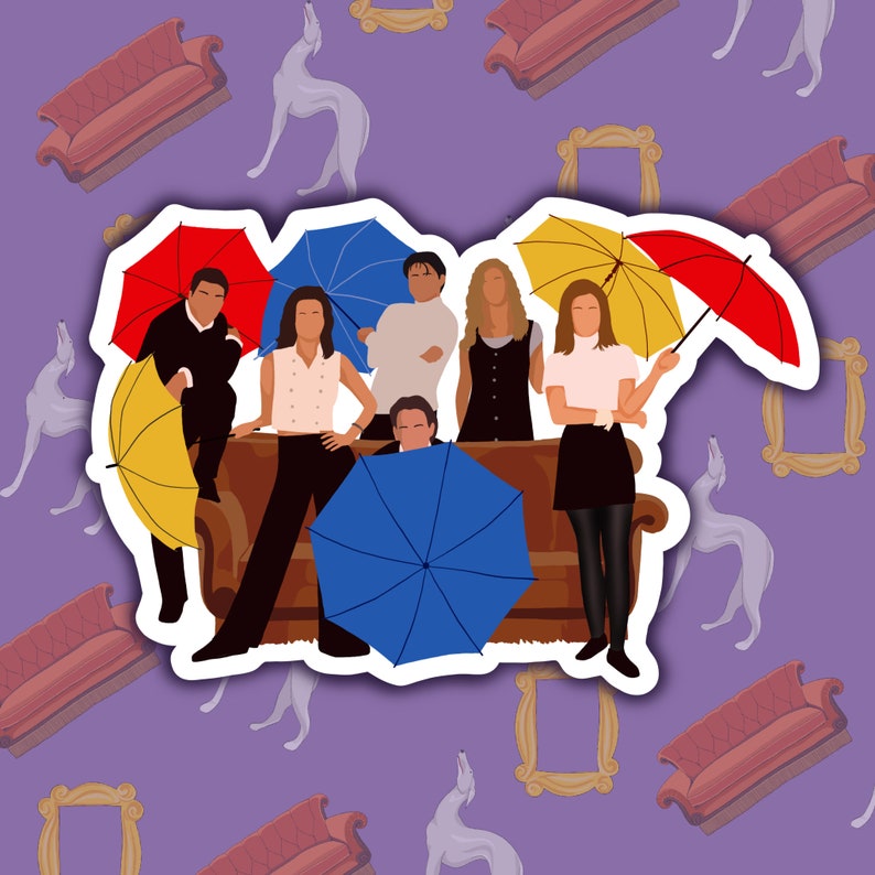 Friends Inspired Sticker