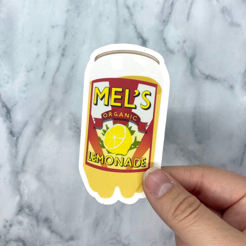Mel's Lemonade Sticker Etsy