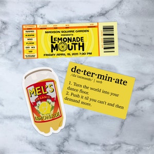 Lemonade Mund Sticker Kollektion