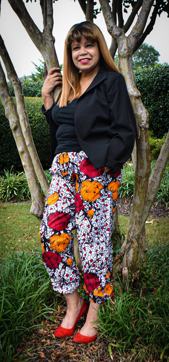 Ankara Joggers Size 6-12 - Etsy