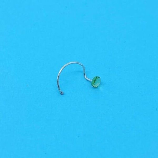 925 Sterling Silver Nose Ring Tragus Daith Helix Ear Cartilage Septum Hoop 20G