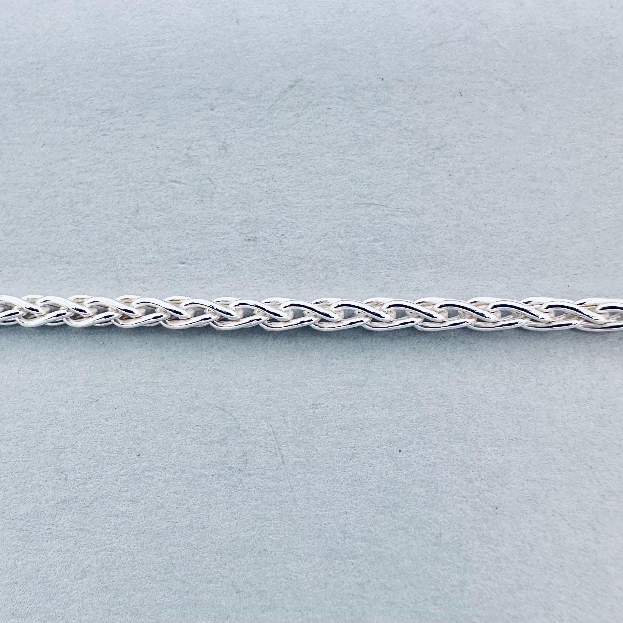 Genuine 925 Sterling Silver 7 Inch Fancy Fox Tail Bracelet - Etsy