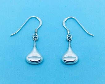 Orecchini pendenti quadrati in argento sterling, gioielli pendenti