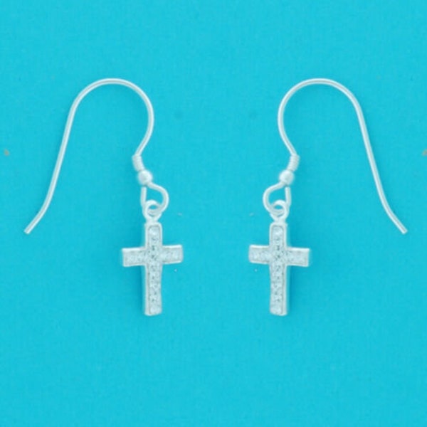 Cross Earrings Etsy
