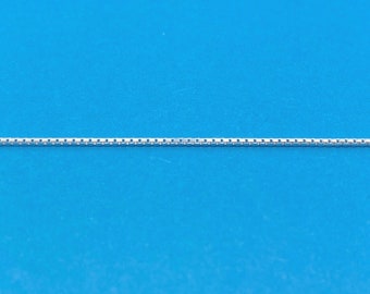 Genuine 925 Sterling Silver 9 Inch Box Anklet Ankle Chain