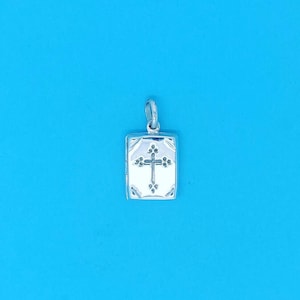 Genuine 925 Sterling Silver Opening Holy Bible Charm Pendant