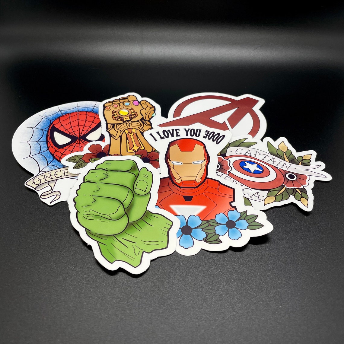 Avengers Sticker Pack Etsy