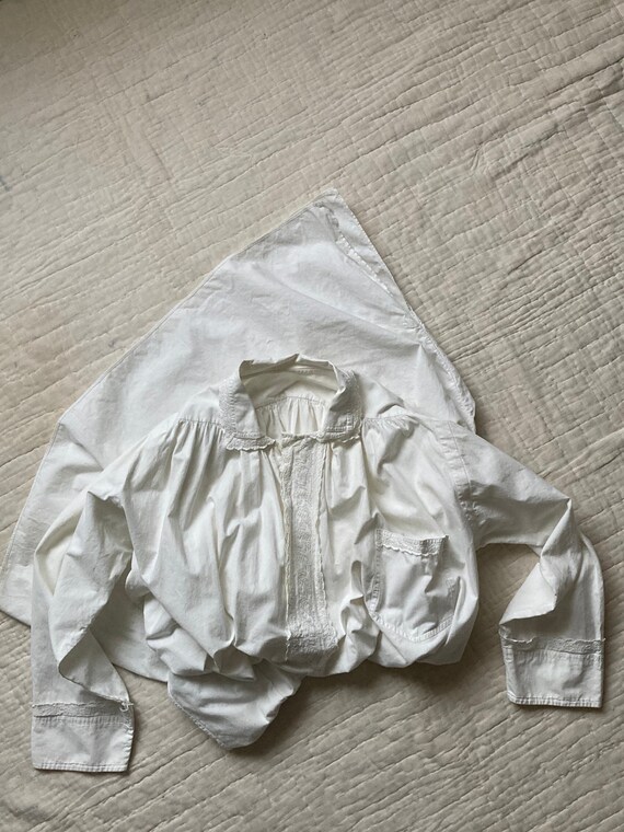 Beautiful Victorian Nightshirt | Cotton with Embel