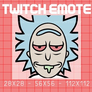 Rick - Funny emote for Twitch
