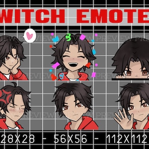 Anime Boy // Twitch Emotes