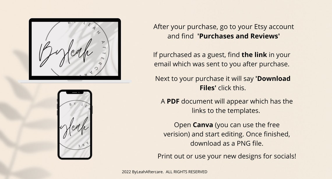 Editable Brow Lamination Aftercare Cards Aftercare Beauty Etsy