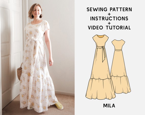 34 Maxi Dress Sewing Patterns (8 FREE!)