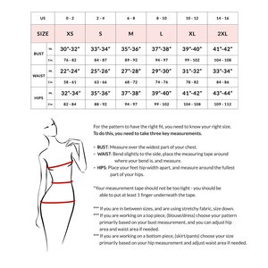 OPHELIA Puff-sleeved Knit Dress Digital Sewing Pattern Xs-2xl PDF ...
