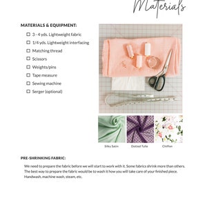 SAVANNAH Boho Ruffle Dress Digital Sewing Pattern XS-4XL PDF Sewing Pattern for Beginners Instant Download Instructional E-book & Video image 7