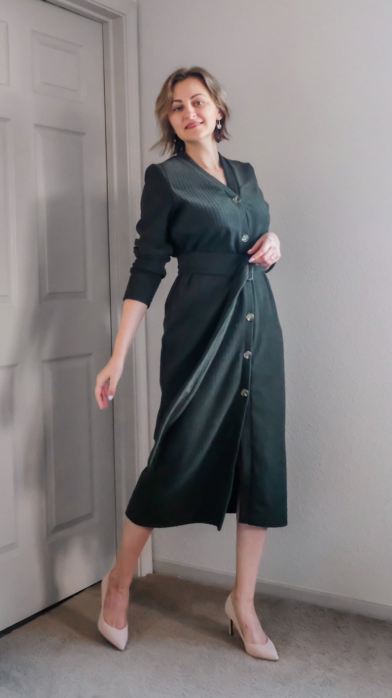 Sierra cardigan robe PDF patron de couture, patron de couture numérique XS 4XL, patron de robe en tricot téléchargeable bricolage cahier d'exercices tutoriel vidéo image 3