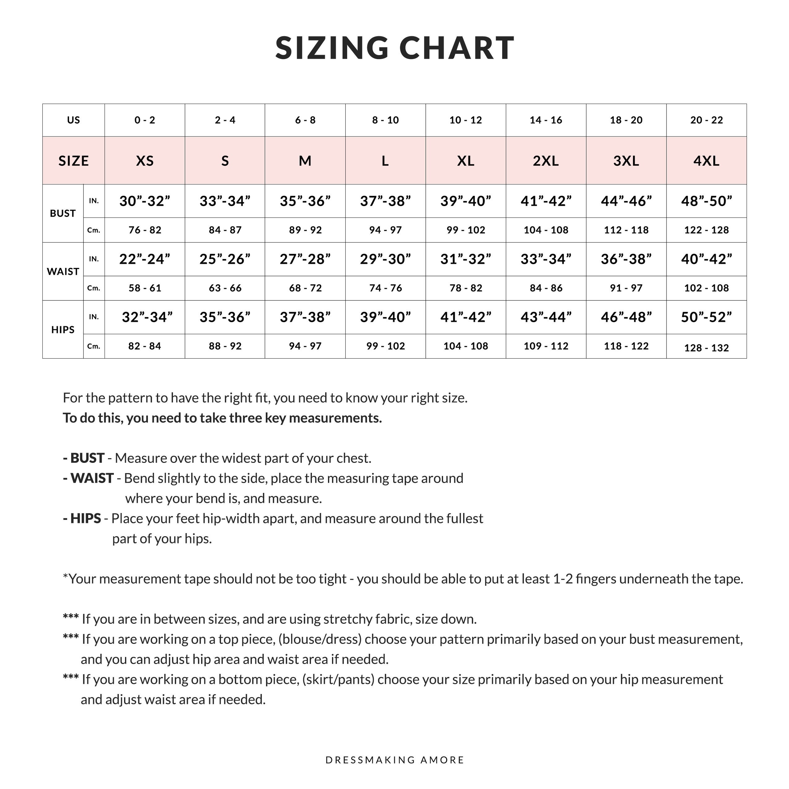 AMBER Crop Top Sewing Pattern / XS-4XL Easy Digital PDF Sewing - Etsy