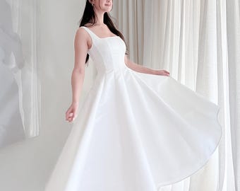 Pearl Paneled Midi Dress PDF Sewing Pattern - US Sizes 2-20