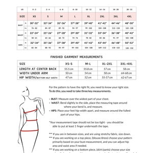 Clio Knit Sweatshirt Digital Sewing Pattern XS-4XL Sweatshirt PDF Sewing Pattern for Beginners Instant Download Instructions & Video image 5