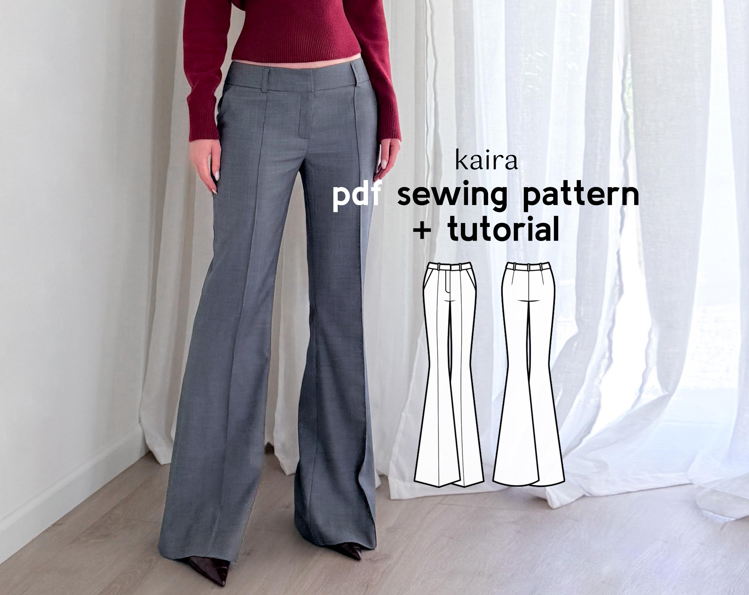 Yoke Waist Pants - Etsy