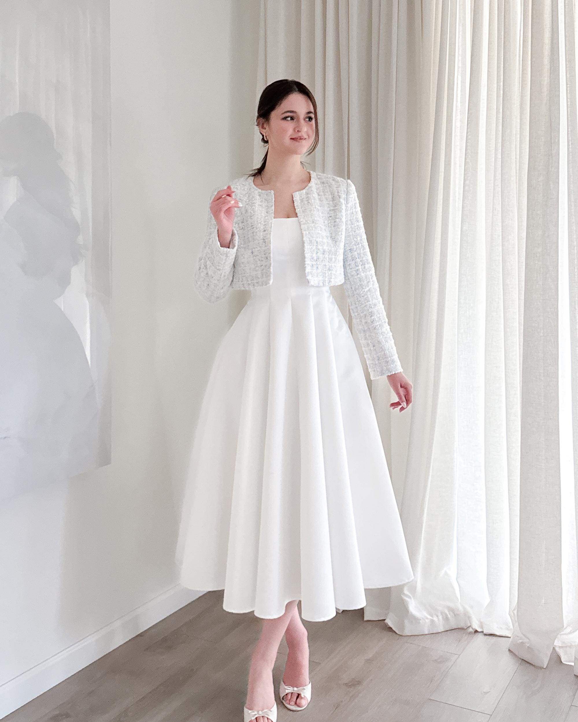 Deres デレス draping dress perl Pearl Dress Sewing Pattern by Dressmaking Amore