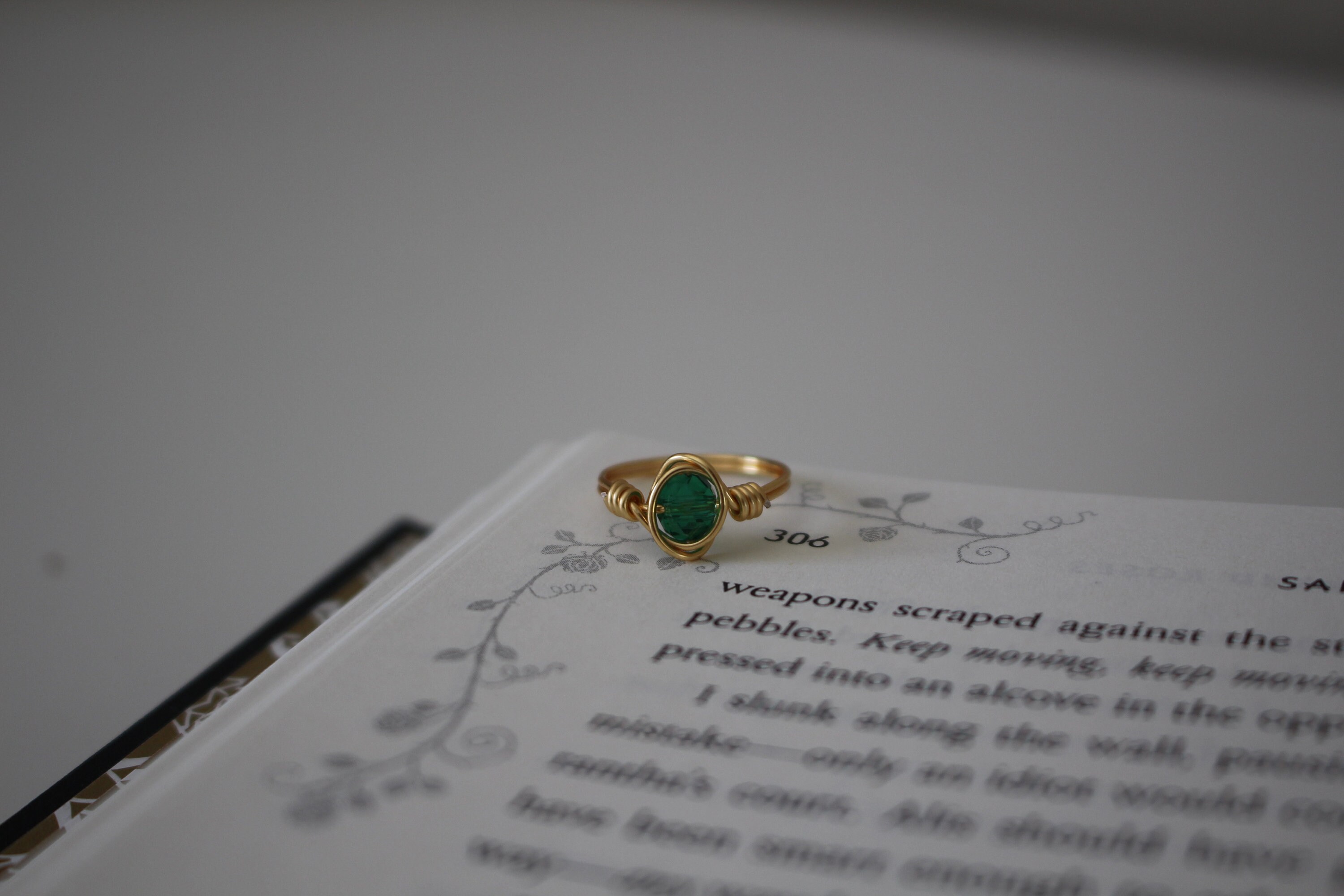 Rowan and Aelin Wire Ring Set of 2 Throne of Glass Inspired - Etsy